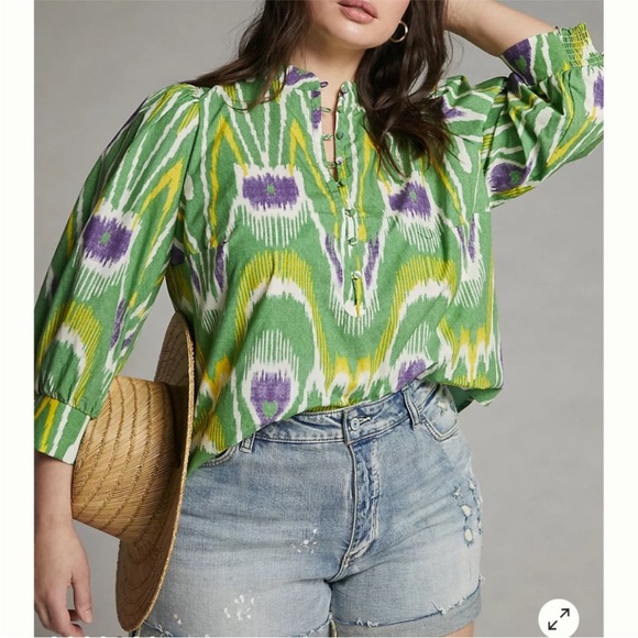 EUC Anthropologie blouse - Picture 2 of 12